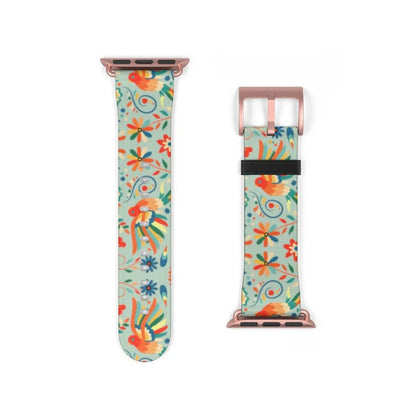 Mexican Otomi Watch Band - The Global Wanderer