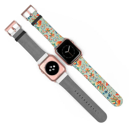 Mexican Otomi Watch Band - The Global Wanderer