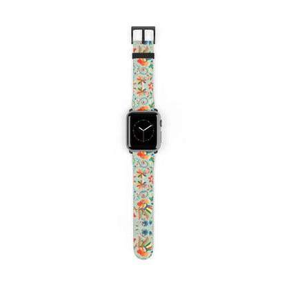 Mexican Otomi Watch Band - The Global Wanderer