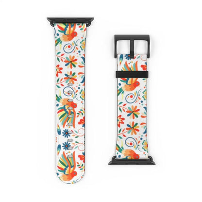 Mexican Otomi Watch Band - The Global Wanderer