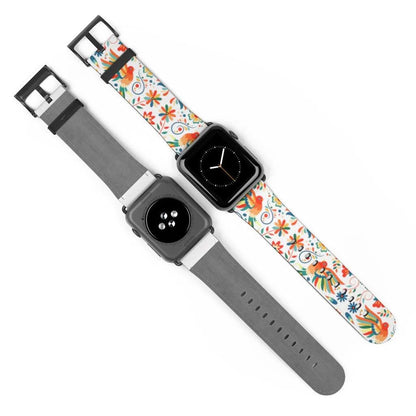 Mexican Otomi Watch Band - The Global Wanderer