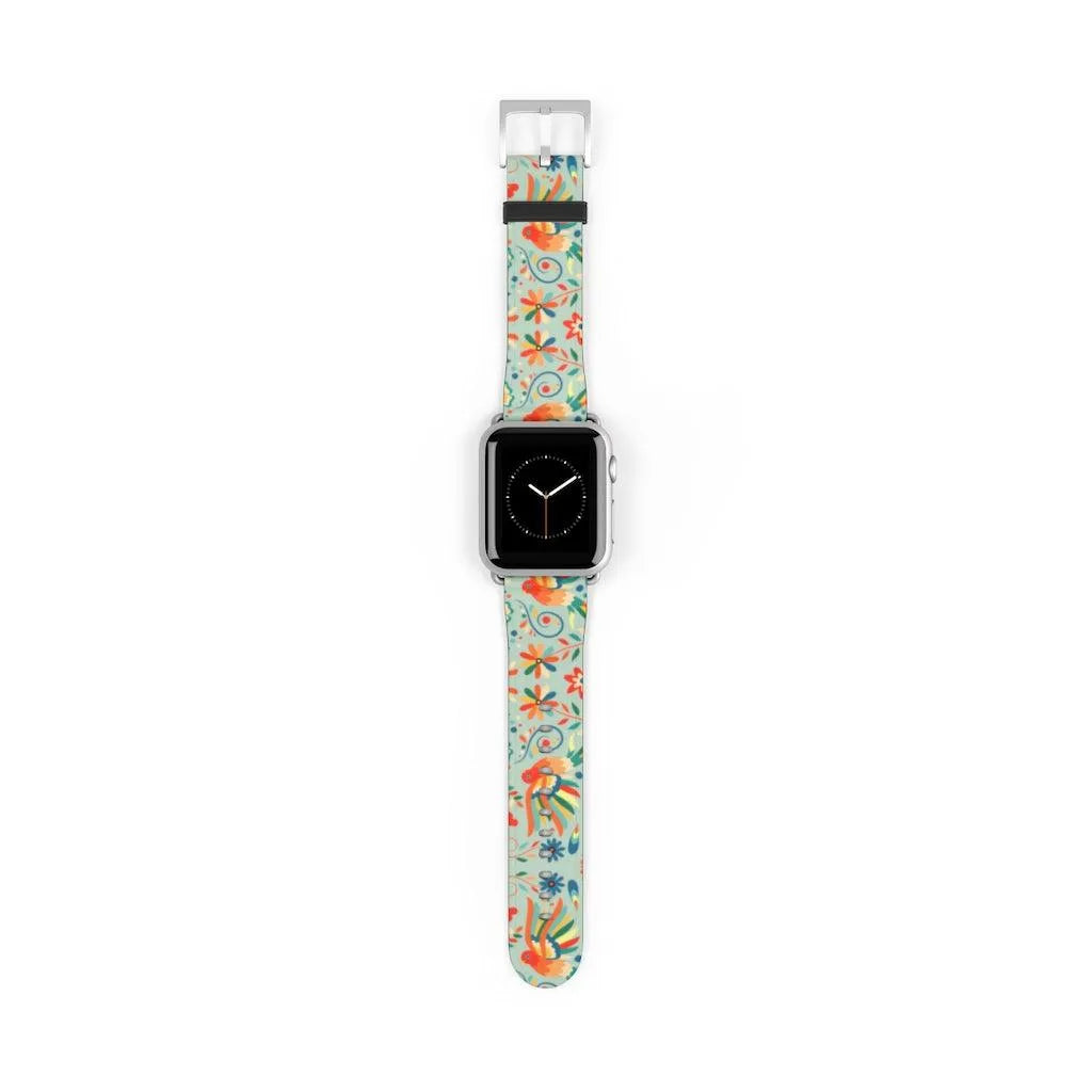 Mexican Otomi Watch Band - The Global Wanderer