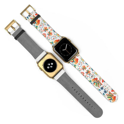 Mexican Otomi Watch Band - The Global Wanderer