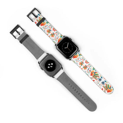 Mexican Otomi Watch Band - The Global Wanderer