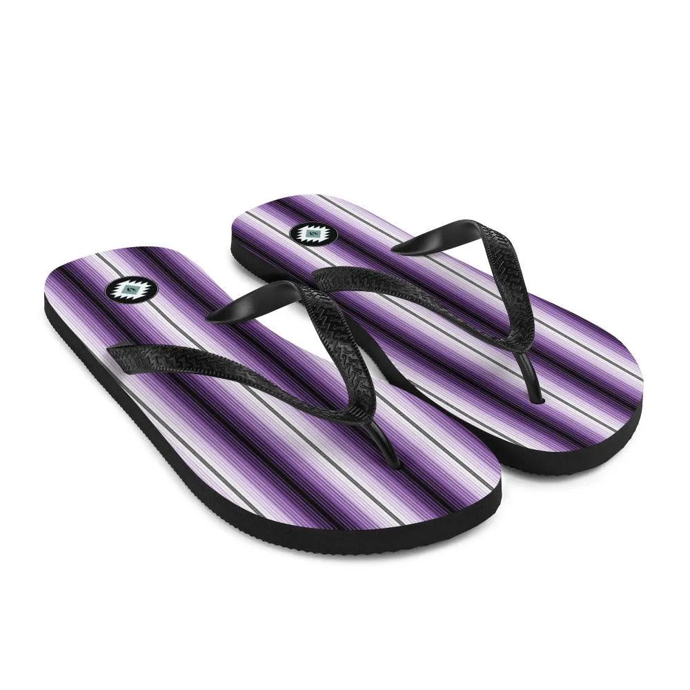 Mexican Serape Flip Flops - The Global Wanderer