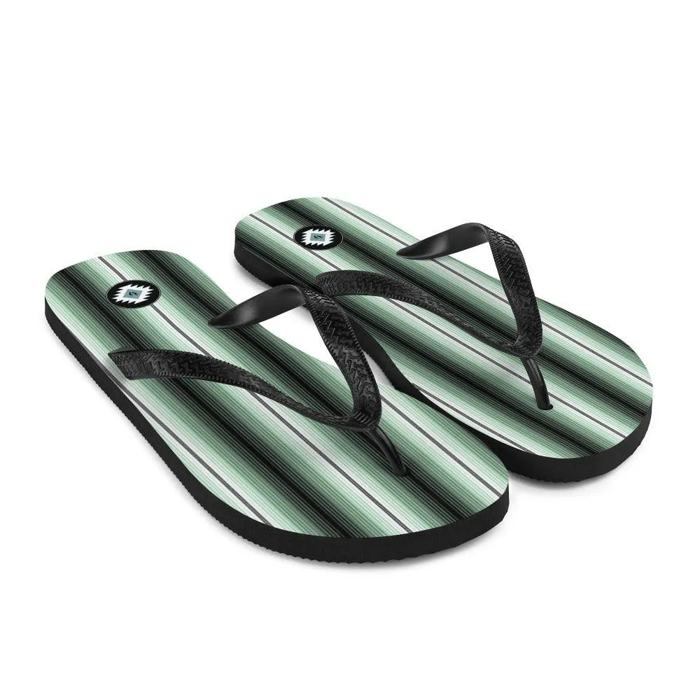 Mexican Serape Flip-Flops - The Global Wanderer