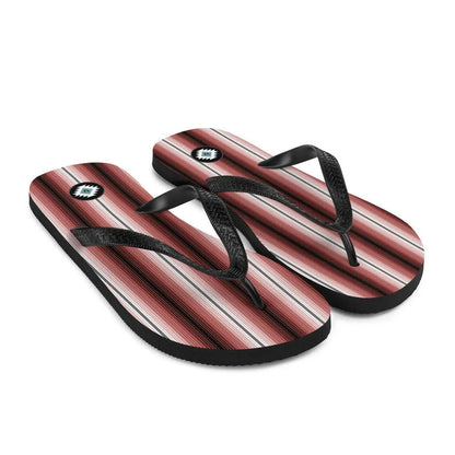 Mexican Serape Flip Flops - The Global Wanderer