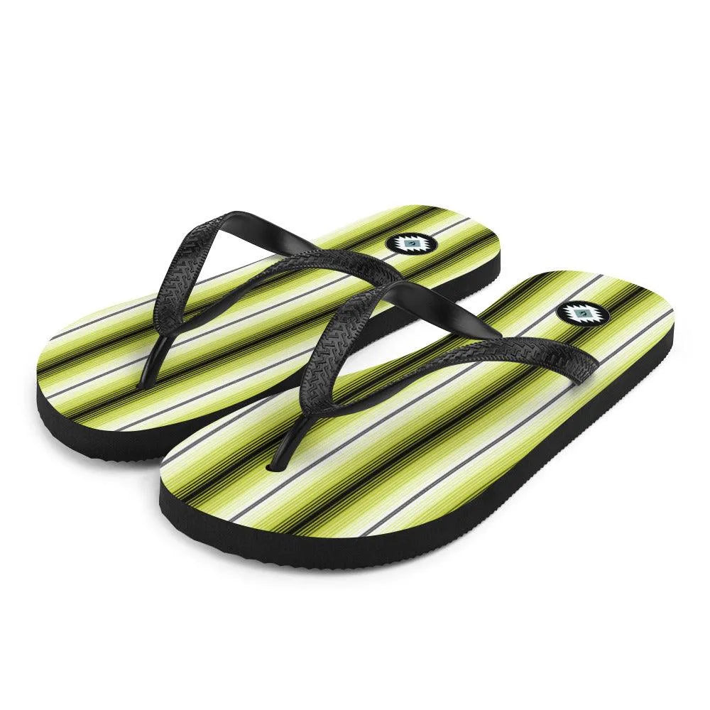 Mexican Serape Flip Flops - The Global Wanderer