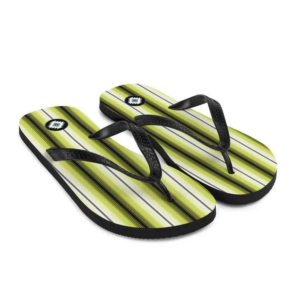 Mexican Serape Flip Flops - The Global Wanderer