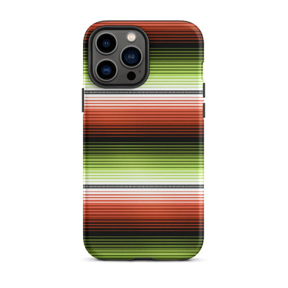 Mexican Serape Tough MagSafe iPhone® Case - The Global Wanderer