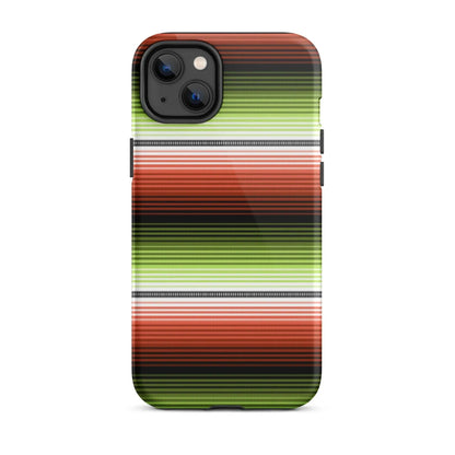 Mexican Serape Tough MagSafe iPhone® Case - The Global Wanderer