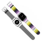 Mexican Yellow-Purple Serape Watch Band - The Global Wanderer