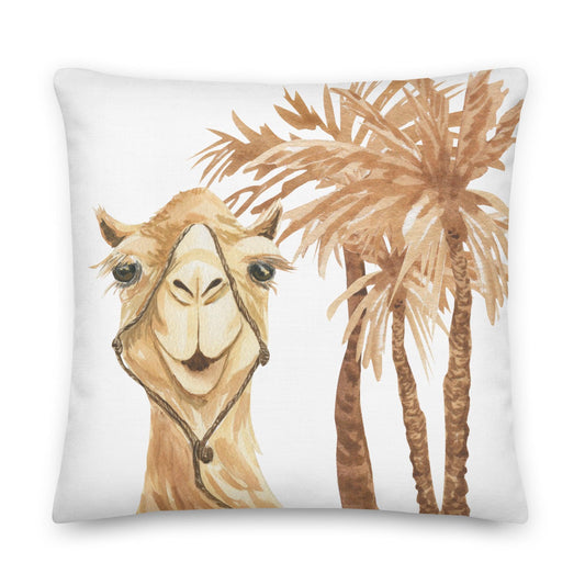Moroccan Desert Camel Pillow - The Global Wanderer
