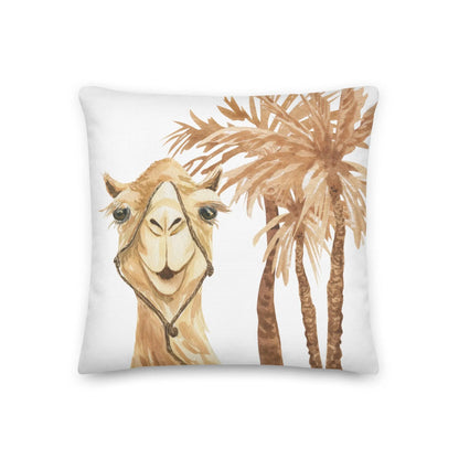 Moroccan Desert Camel Pillow - The Global Wanderer