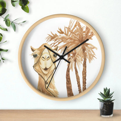 Moroccan Desert Camel Wall Clock - The Global Wanderer