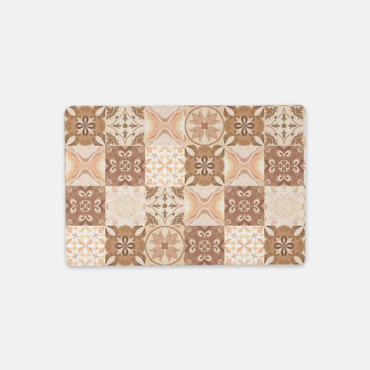 Moroccan Desert Tile Desk Mat - The Global Wanderer