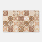 Moroccan Desert Tile Desk Mat - The Global Wanderer