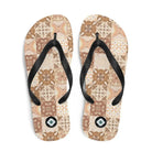 Moroccan Desert Tile Flip Flops - The Global Wanderer