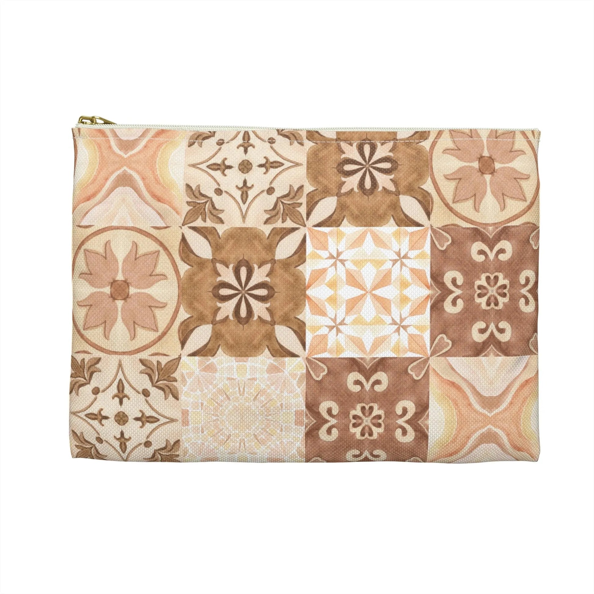 Moroccan Desert Tile Pouch - The Global Wanderer