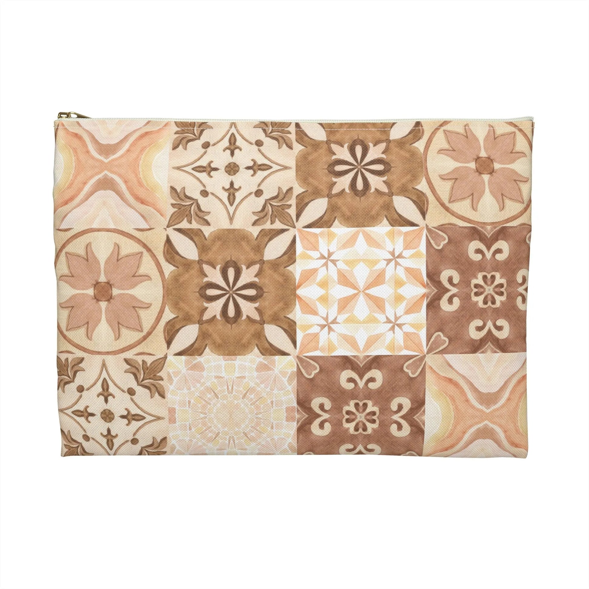 Moroccan Desert Tile Pouch - The Global Wanderer