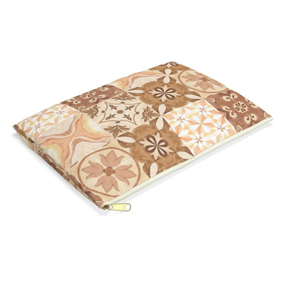 Moroccan Desert Tile Pouch - The Global Wanderer