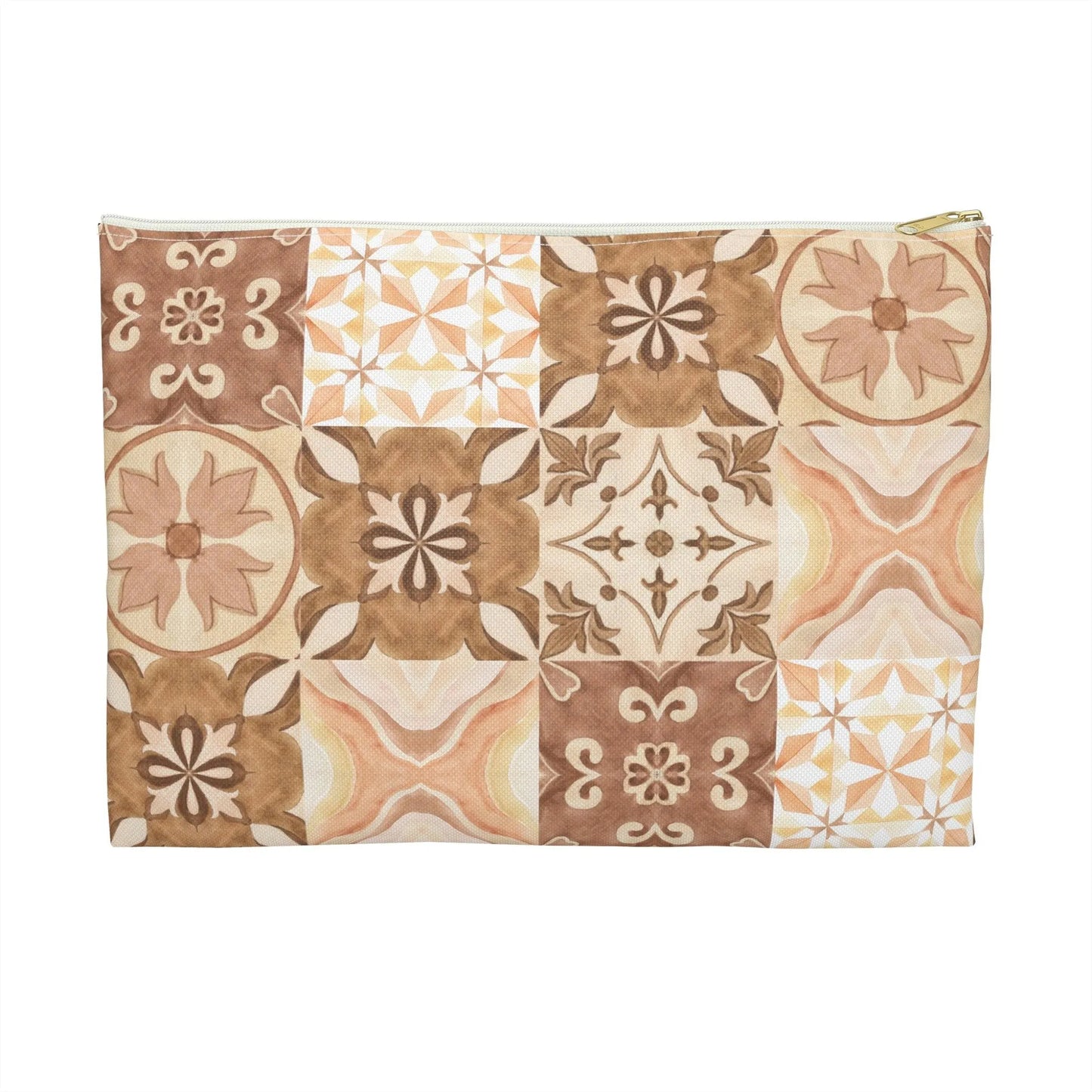 Moroccan Desert Tile Pouch - The Global Wanderer