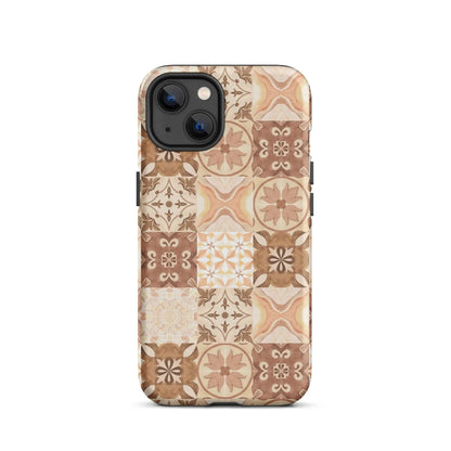 Moroccan Desert Tile Tough MagSafe iPhone® Case - The Global Wanderer