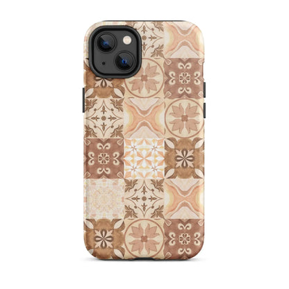 Moroccan Desert Tile Tough MagSafe iPhone® Case - The Global Wanderer