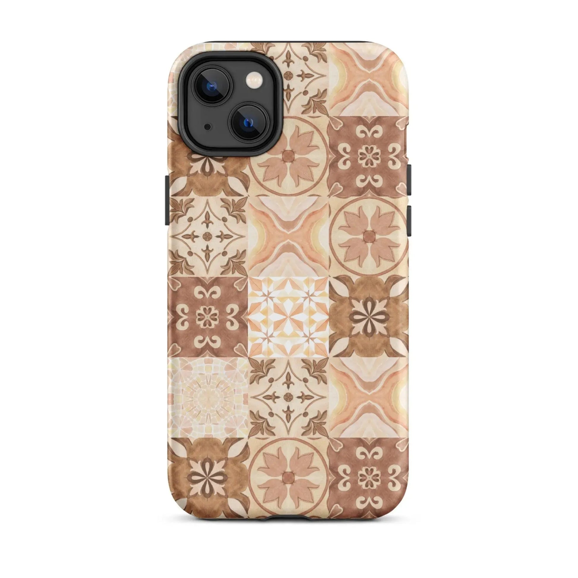 Moroccan Desert Tile Tough MagSafe iPhone® Case - The Global Wanderer