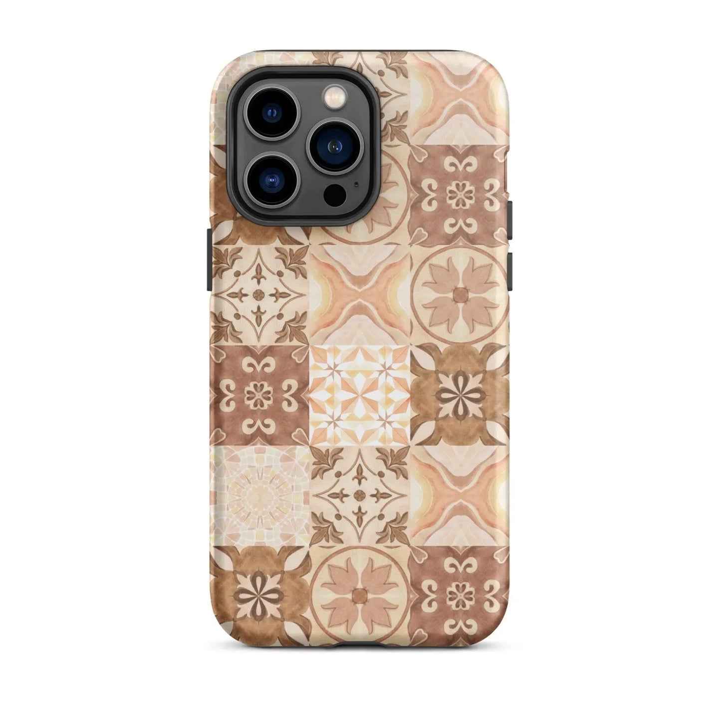 Moroccan Desert Tile Tough MagSafe iPhone® Case - The Global Wanderer