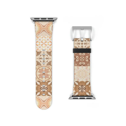 Moroccan Desert Tile Watch Band - The Global Wanderer