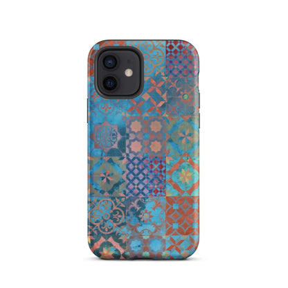 Moroccan Tile Tough iPhone Case - The Global Wanderer