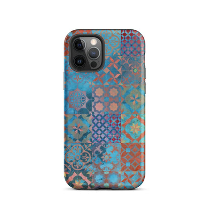 Moroccan Tile Tough iPhone Case - The Global Wanderer