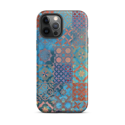 Moroccan Tile Tough iPhone Case - The Global Wanderer