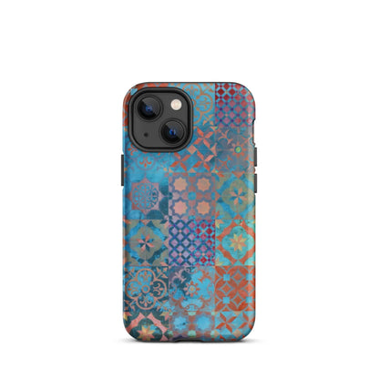 Moroccan Tile Tough iPhone Case - The Global Wanderer