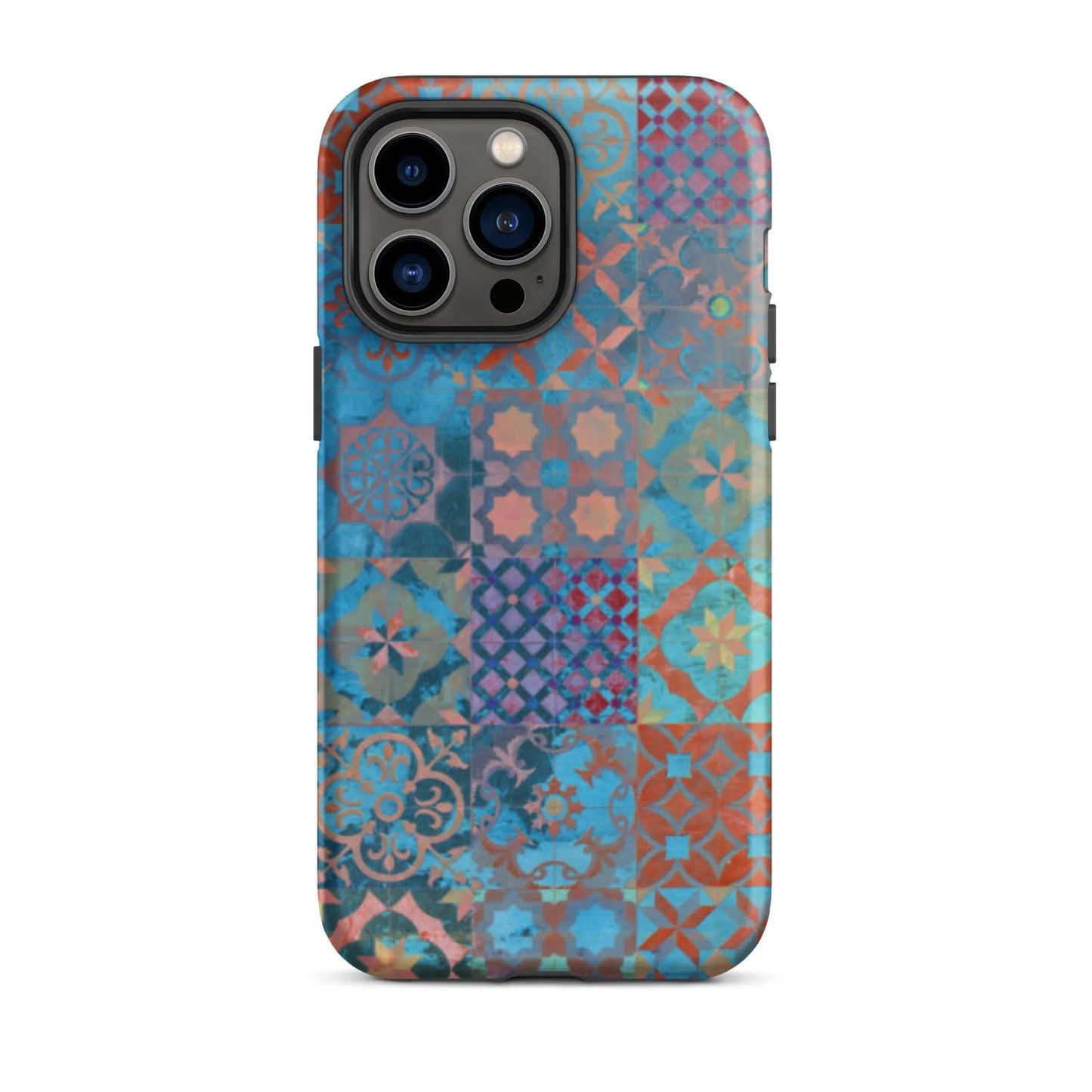 Moroccan Tile Tough iPhone Case - The Global Wanderer