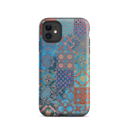 Moroccan Tile Tough iPhone Case - The Global Wanderer