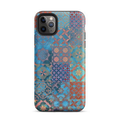 Moroccan Tile Tough iPhone Case - The Global Wanderer