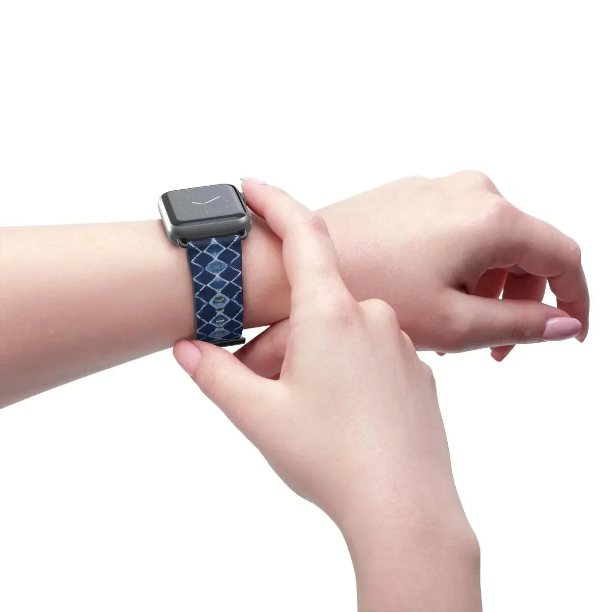 Nara Heritage Shibori Watch Band - The Global Wanderer