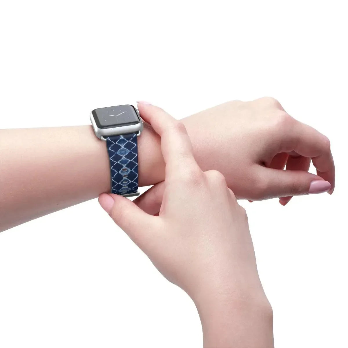 Nara Heritage Shibori Watch Band - The Global Wanderer