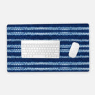 Osaka Wave Shibori Desk Mat - The Global Wanderer