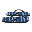 Osaka Wave Shibori Flip Flops - The Global Wanderer