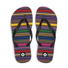 Peruvian Print Flip Flops - The Global Wanderer