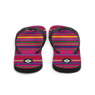 Peruvian Print Flip Flops - The Global Wanderer