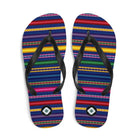 Peruvian Print Flip Flops - The Global Wanderer