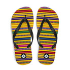 Peruvian Print Flip Flops - The Global Wanderer