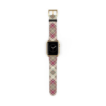 Pink Scottish Plaid Watch Band - The Global Wanderer