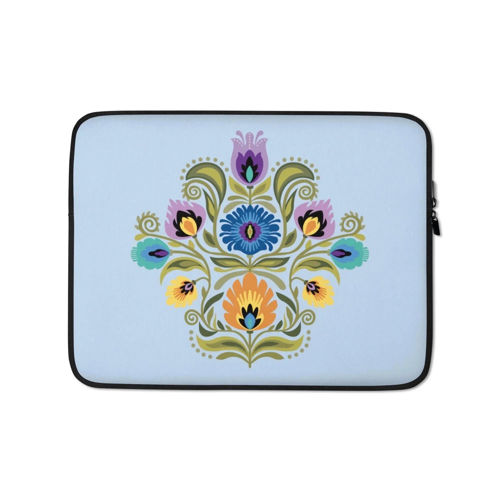 Polish Folk Art Laptop Case - The Global Wanderer