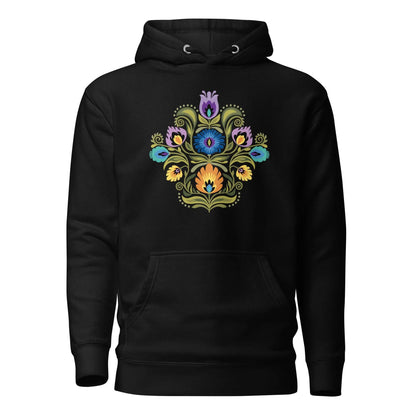 Polish Wycinanki Hoodie - The Global Wanderer