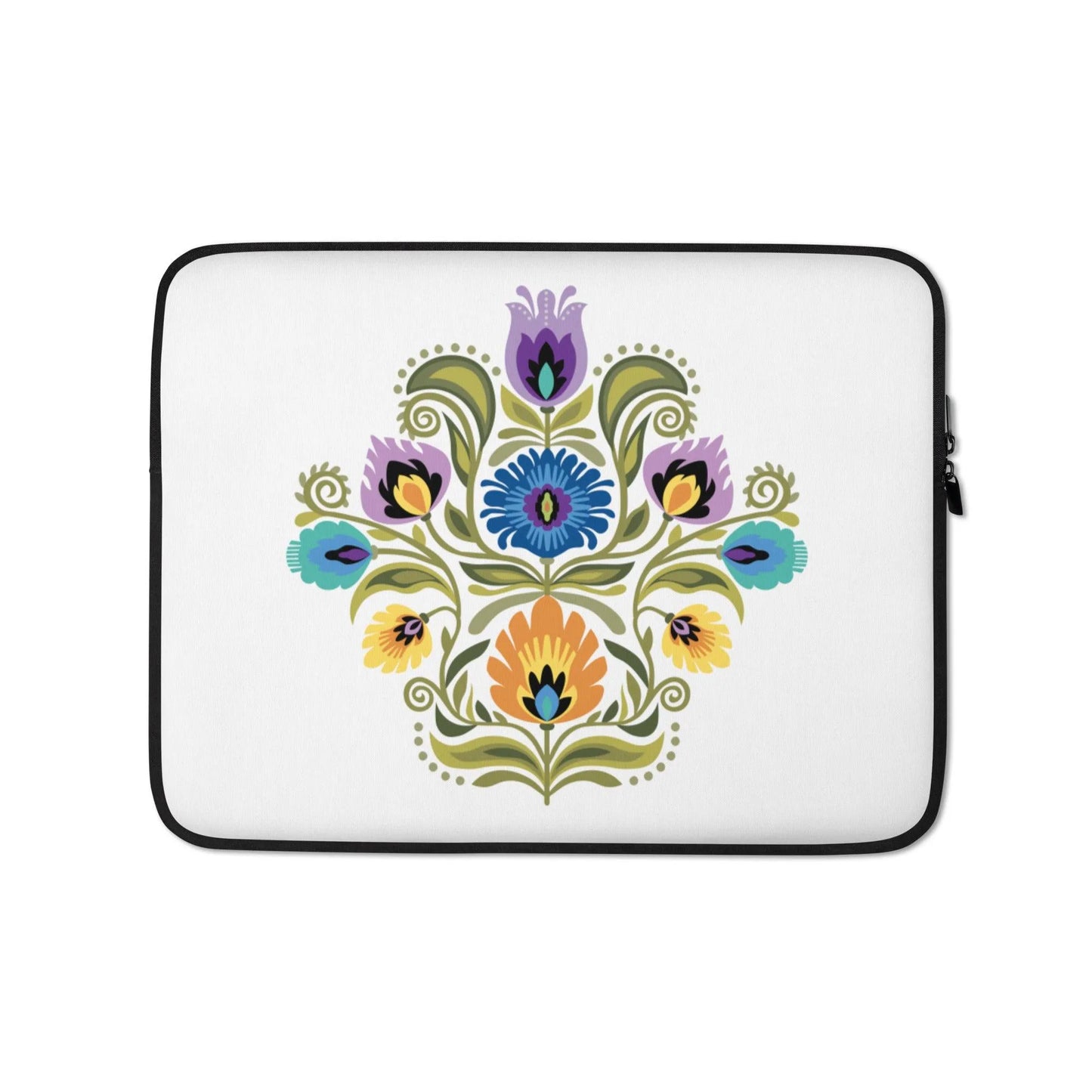 Polish Wycinanki Laptop Case - The Global Wanderer